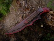 Нож пуукко BloodElf c ножнами ручной работы
