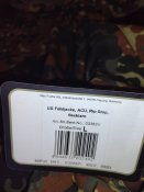 Польова куртка кітель США, ACU, рипстоп, флектарн нова