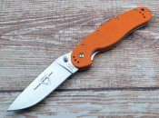 Нож Ontario Rat Model 1 orange replica