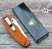 Нож Ontario Rat Model 1 orange replica