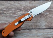 Нож Ontario Rat Model 1 orange replica