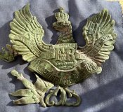 Пруський Орлик 2-го Кірасирського Кавалерійського Полку - «Королева» з шолому M1889/97