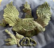 Пруський Орлик 2-го Кірасирського Кавалерійського Полку - «Королева» з шолому M1889/97