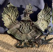 Пруський Орлик 2-го Кірасирського Кавалерійського Полку - «Королева» з шолому M1889/97