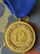 Медаль:За выслугу в Вермахте. 12лет.