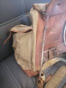 #М  Старый французский рюкзачек