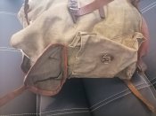 #М  Старый французский рюкзачек
