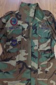 Куртка, парка, Coat C/W Field Woodland Camouflage, US Air Forse, США