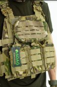 Плитоноска Cordura Asdag швидке скидання. Колір піксель.