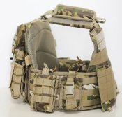 Плитоноска Cordura Asdag швидке скидання. Колір койот