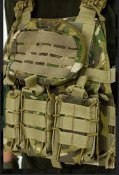 Плитоноска Cordura Asdag швидке скидання. Колір койот