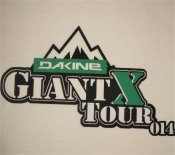 Футболка Russell "Dakine Giant X Tour", розмір L