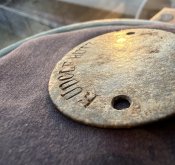 Жетон Німецького Піхотинця ПСВ «J.R.344 12 K N 389» зразка 1878-го року.