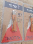 #М Оригинальный нож ТМ Opinel France #7 Carbone steel (1 шт.)
