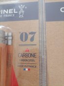 #М Оригинальный нож ТМ Opinel France #7 Carbone steel (1 шт.)