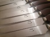 #24М Оригинальные новые ножи для стейков и прочего производства Франции