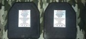 Керамічна бронепластина в бронежилет Elmon BALLISTIC PLATE NIJ Level IV Stand Alone - Medium класс 6 (класс 4 США 7.62 APM2 25x30 см)