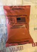Суточный американский гражданский сухой паек/humanitarian daily ration USA/mre/ирп/мре