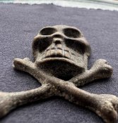 Кокарда Мертва Голова Брауншвейського типу (ПСВ) з Німеччини.
