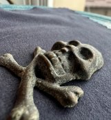 Кокарда Мертва Голова Брауншвейського типу (ПСВ) з Німеччини.