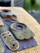 Деталі з Двох Пікельхельмів 2-го Кірасирського Кавалерйіського Полку «Королева» - “Königin”.