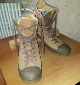 Кеды Converse All Star Chuck Taylor 42р. 27 см  кожаные берцы
