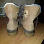 Кеды Converse All Star Chuck Taylor 42р. 27 см  кожаные берцы
