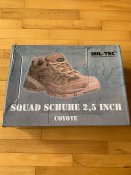 Черевики squad schuhe 2 5 inch coyote