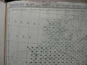 Мапи Прусського Генерального штабу. 1914р. Оригiнал.