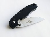 Ніж Ontario Rat Folder Криса Model 1 Black Satin Репліка