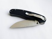 Ніж Ontario Rat Folder Криса Model 1 Black Satin Репліка