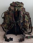 Рюкзак військовий 80L металевий каркас+2 кішені. Нідерланди