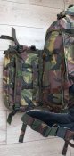 Рюкзак військовий 80L металевий каркас+2 кішені. Нідерланди