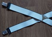 Подтяжки для брюк, штанов, эдельвейс, едельвейс, X-образные, склад2, Германия