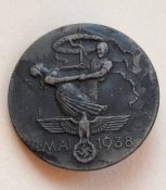 Знак 1 мая 1938 г.