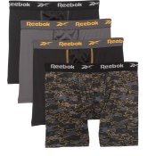 Труси Reebok Performance Boxer print нові оригінал розмір L [упаковка 4 шт]