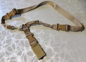 Ремень одноточковий з швидкоскидуванням - Tan
