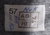 Пилотка летняя + кокарда, размер 57, 1974 г, лёгкое б/у, армия ВС Швейцария