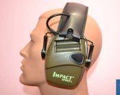 Навушники тактичні активні Impact Sport олива