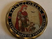 Saint Florian – сувенірний жетон