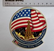 Наклейка НАСА (NASA) США 2