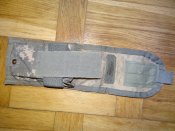 Магазинный подсумок М-4, AR15 молле на липучке №2, армия США камуфляж ACU склад