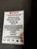 Бронеплиты керамические Elmon standard alone lV class (6 ДСТУ)