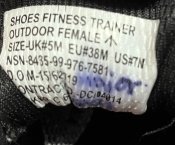 Кросівки Magnum Uniform Service Trainer Black (M.U.S.T.). ВС Великобританії, оригінал. Ідеальний стан. Розмір 38М.