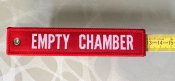 Брелок бирка «Empty Chamber»