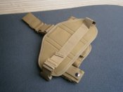 Кобура з платформою стегнова під праву руку Combat Coyote койот