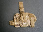 Кобура з платформою стегнова під праву руку Combat Multicam мультикам