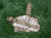 Кобура з платформою стегнова під праву руку Combat Multicam мультикам