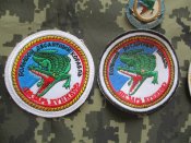 3 шеврони і знак дестантного корабля "Цезарь Кунніков"