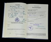 Свидетельство чистоты арийской рассы, реестр 1937г.
